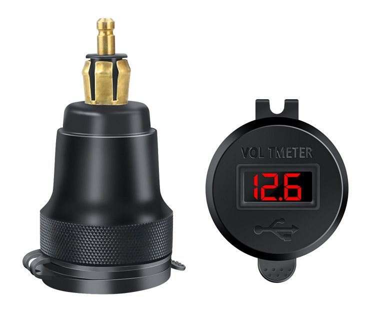 The New Aluminum Alloy Dual QC3.0+QCPD Is Suitable for Bmw Car Motorcycle Car Charger Fast Charging Car Charger