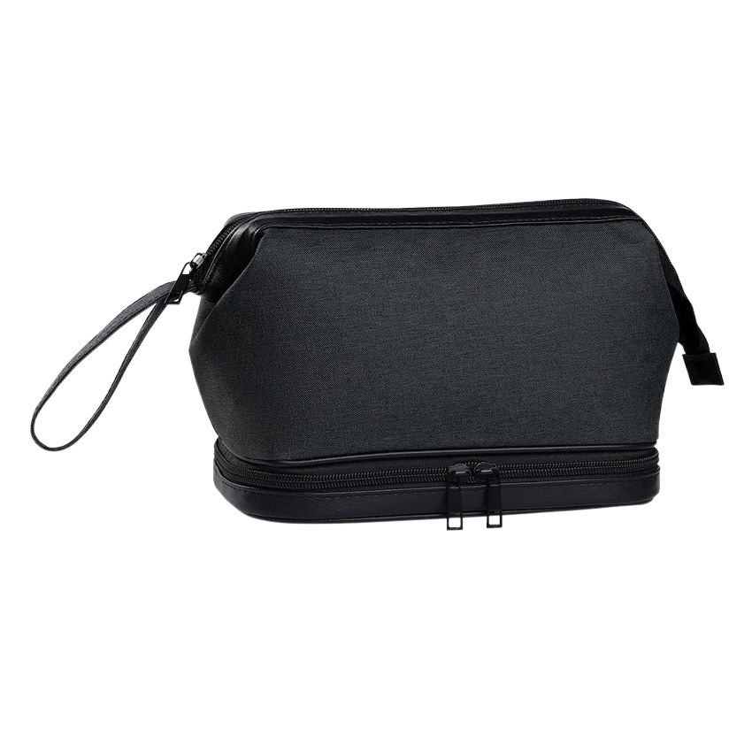 Bolsa de lavado impermeable para hombres, bolsa de separación portátil seca y húmeda, bolsa de almacenamiento de tela Oxford, viajes al aire libre