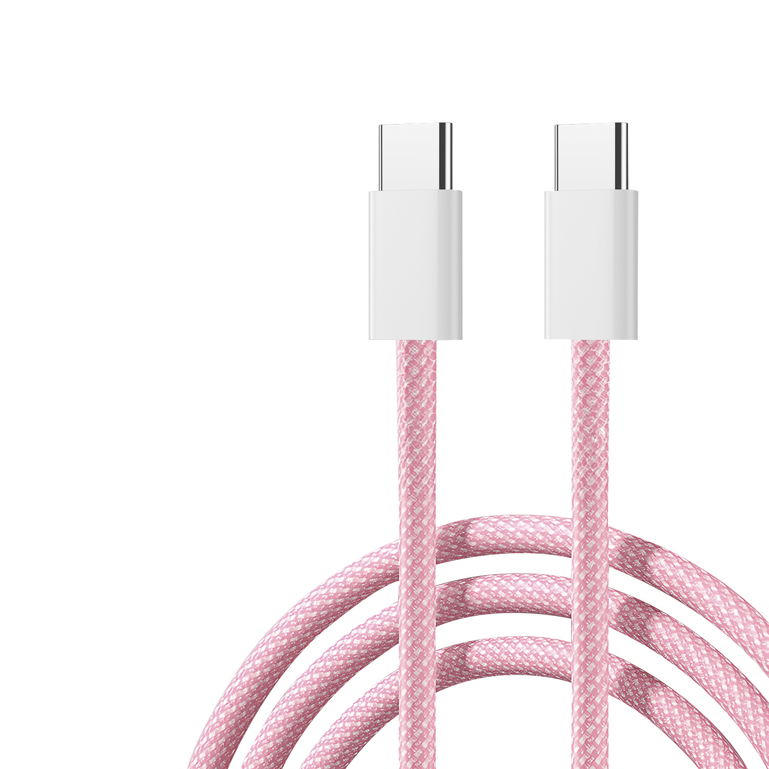 Ricarica rapida PD60W adatta per cavo per cellulare Apple 15 intrecciato USB-C a doppia testa dati tipo C_voghion.com