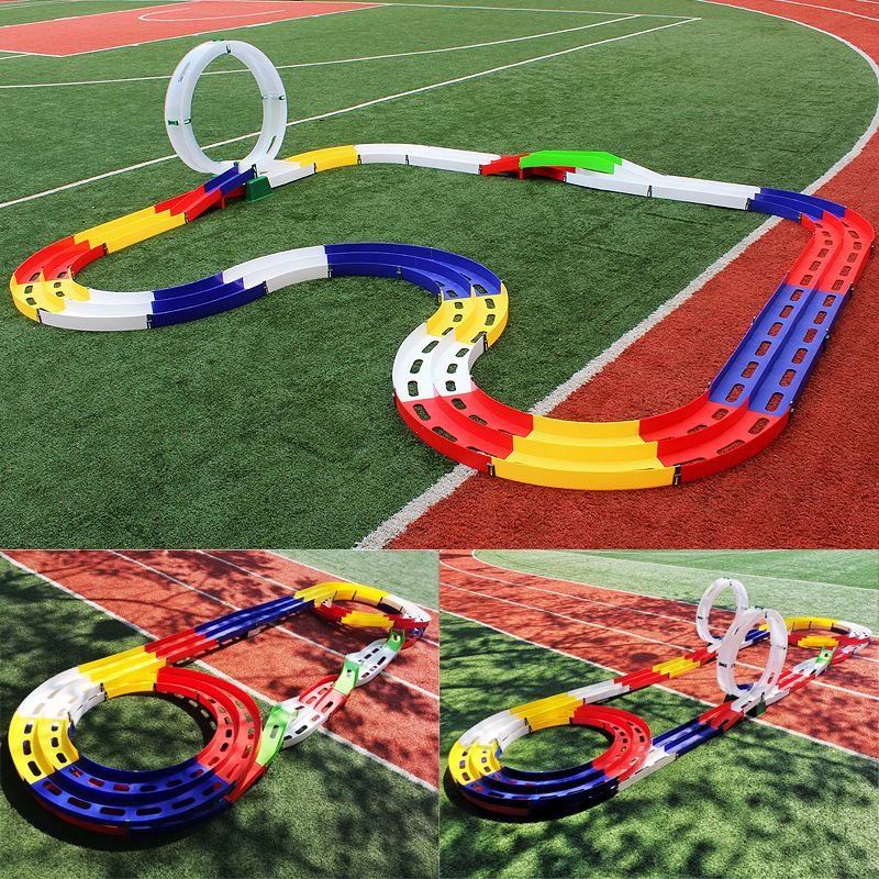 Boy's four -wheel drive rail gift circuit three -track family small…