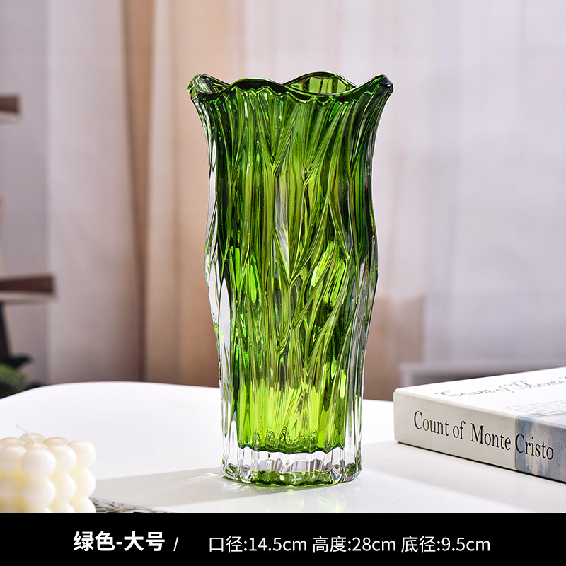 28 드럼형 꽃병 그린