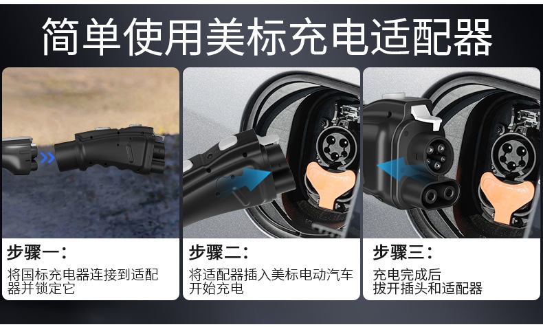 GB/T转CCS1转接头