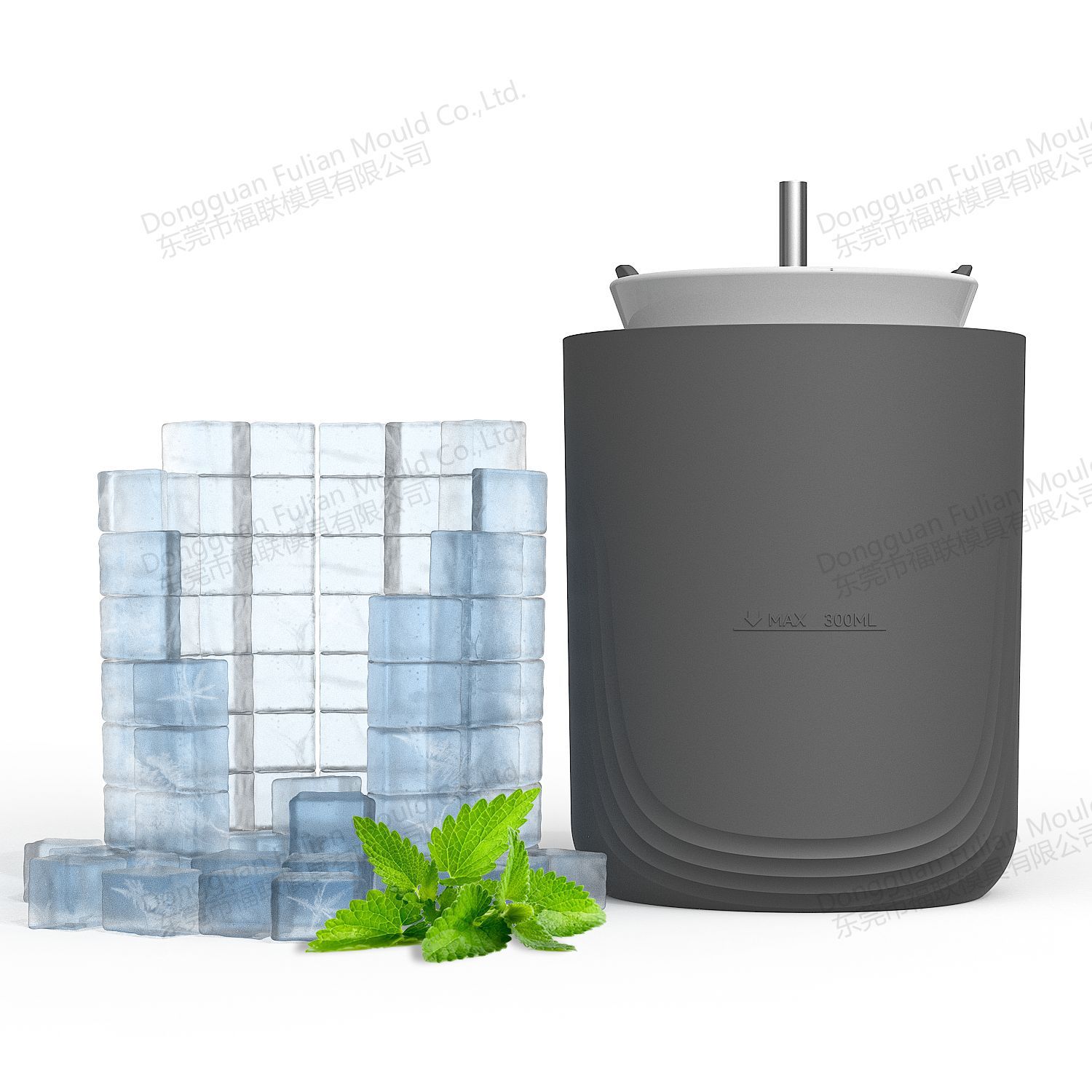 Fuente fabricante 2025 taza de hielo rápido estilo de explosión de verano artefacto de fabricación de hielo de grado alimenticio multifuncional cubo de hielo al por mayor