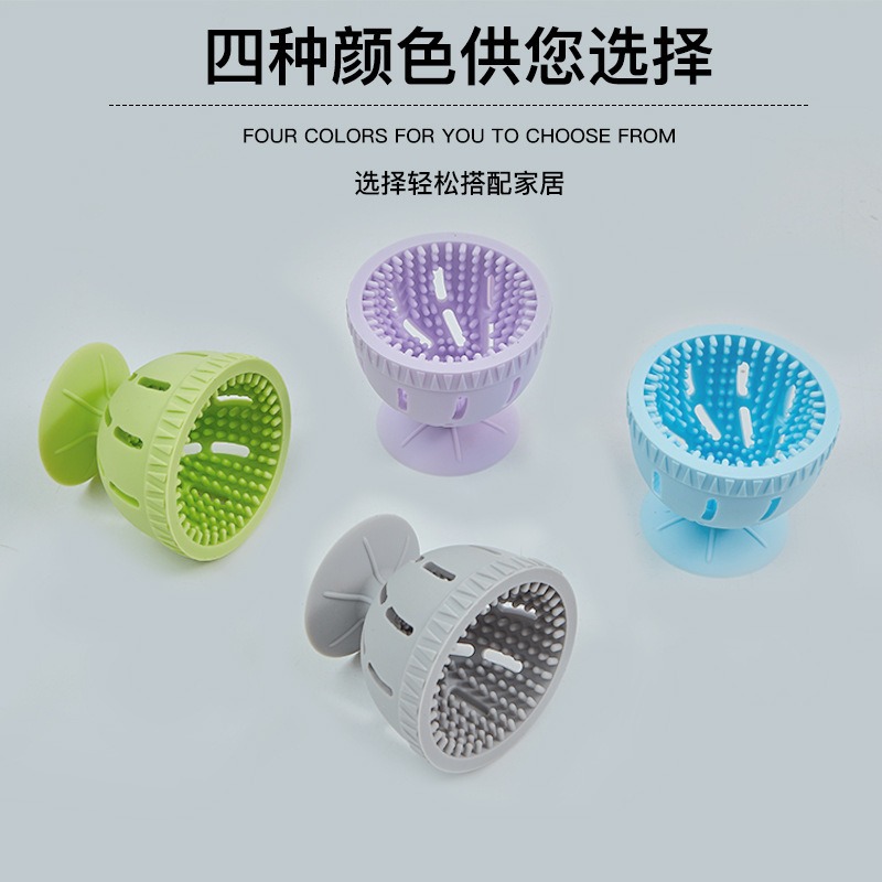 Cepillo de huevo de silicona explosivo limpiador de huevo giratorio lavador de huevos para el hogar cepillo de limpieza de huevos Egg Bruh