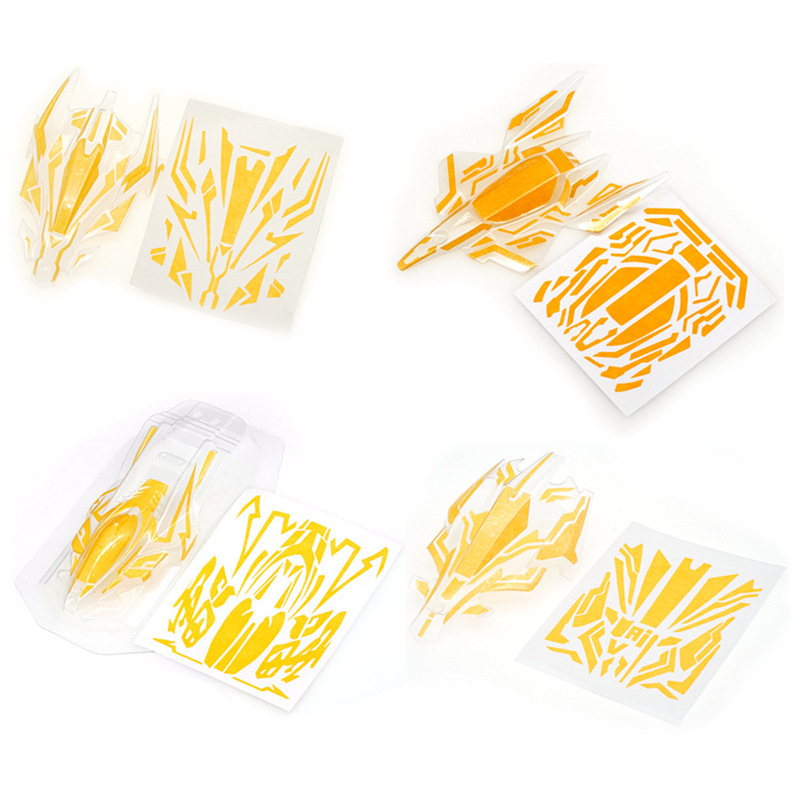 現物田宮アウディ四駆車部品前衛者mk 3大落雷mk2ソフトシェル塗装カバーシール