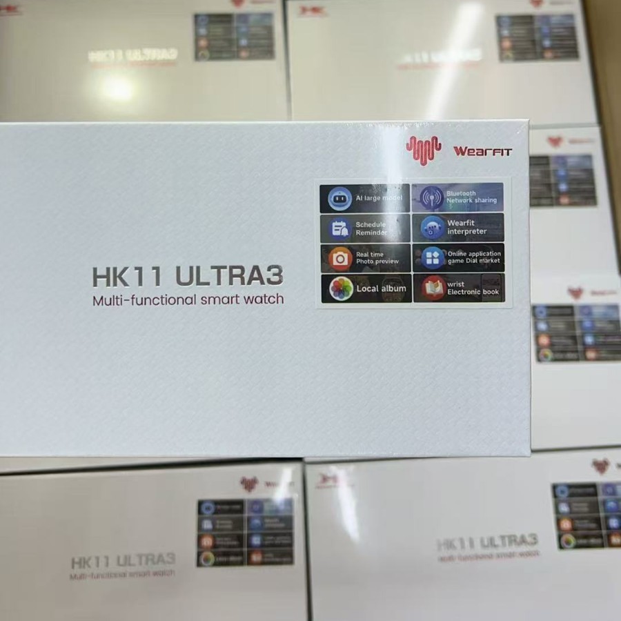Hk11 Ultra 3 smart saat, Bluetooth zəng və AI cavab funksiyalı