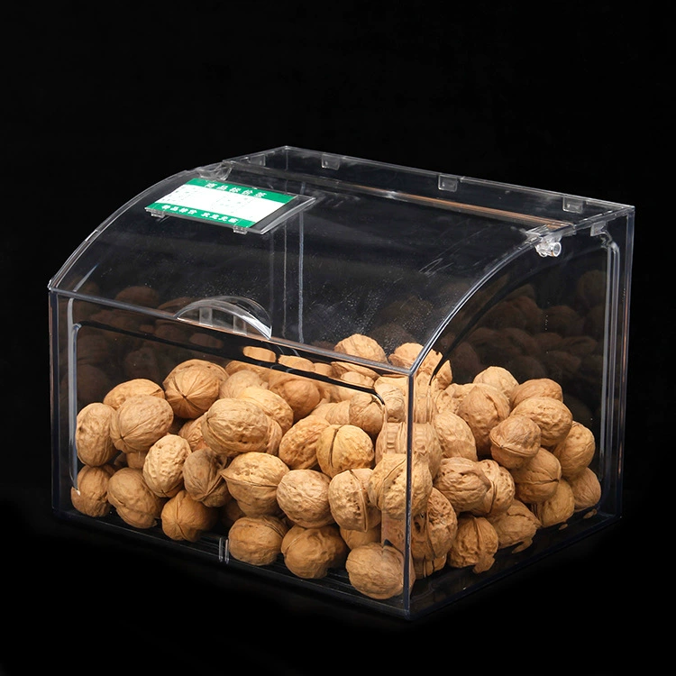 Коробка для демонстрации продуктов в супермаркете, полка для демонстрации, коробка для сухофруктов, коробка для конфет, прозрачная коробка, коробка для закусок, коробка для сыпучих продуктов, искусство