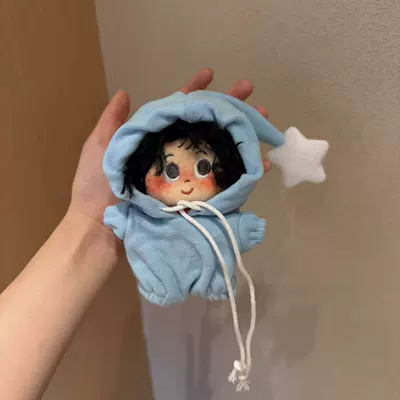 Pluş açarlıqlar – Pendant with Freckles Keychain - blue-sweatshirt-black-explosion-pendant