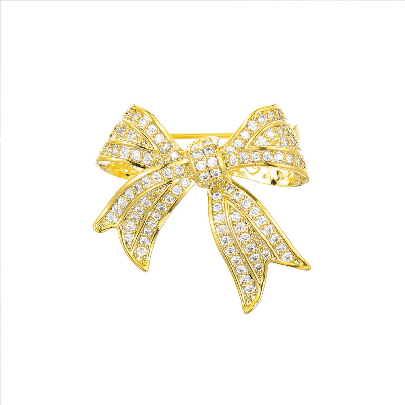 Exquisite Schmetterlingsbrosche Mit Goldfisch Zirkonia Lila_voghion.com