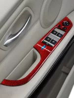 Подходит для BMW старые 3 серии E90 модифицированные углеродное волокно дверные панели наклейки E92E93 внутренняя отделка окна автомобильные наклейки