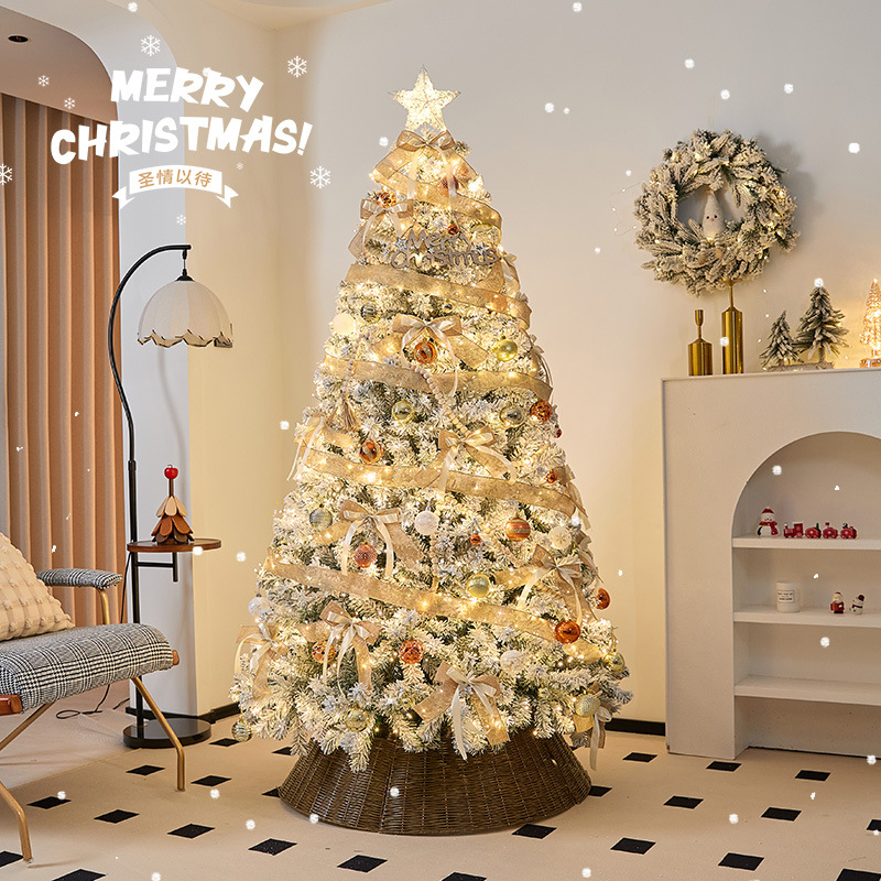 圣诞树DIY2025新款高级感家用客厅大型摆件圣诞节场景布置装饰品