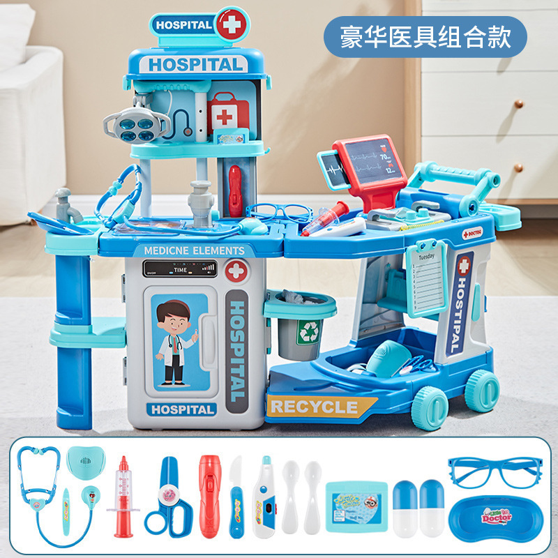 Doctor toy set girls play therapy doctor traje de juguete chica
