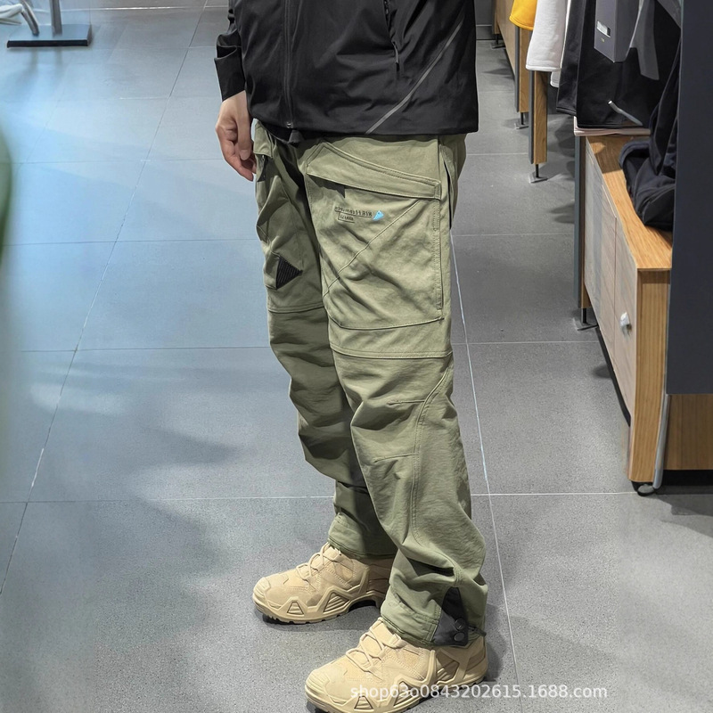 Original Klatte@ Mountain Climbing Belt Buckle Outdoor Rainforest Hiking Casual Jacket Pants Scimitar Pants Functional Trousers