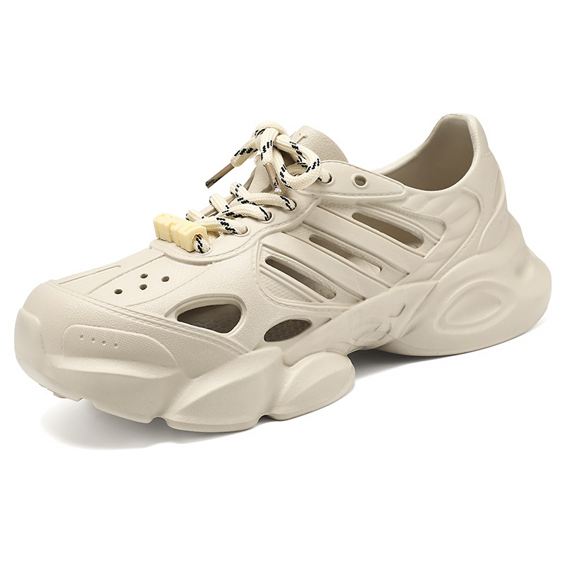 Sandalias hombre hueco verano nuevo transfronterizo talla grande zapatos de hombre zapatos con agujeros transpirables zapatos con cordones EVA hombres al por mayor