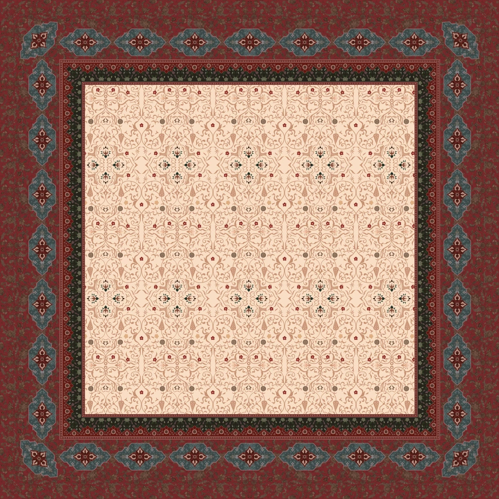 FANXIN 110*110 Шарф-хиджаб: цифровой принт Barli, Малайзия Hui Bao Tu Turtle Sunscar, 44 цветов