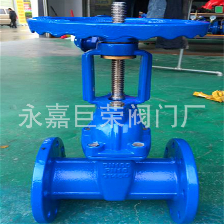 明杆弹性座封闸阀 Z41X-10Q软密封闸阀 明杆软密封闸阀 DN80