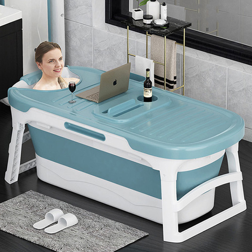 New adult bath bucket folding bathtub adult foldable bath bucket household bathing sweat steam bath bucket wholesale