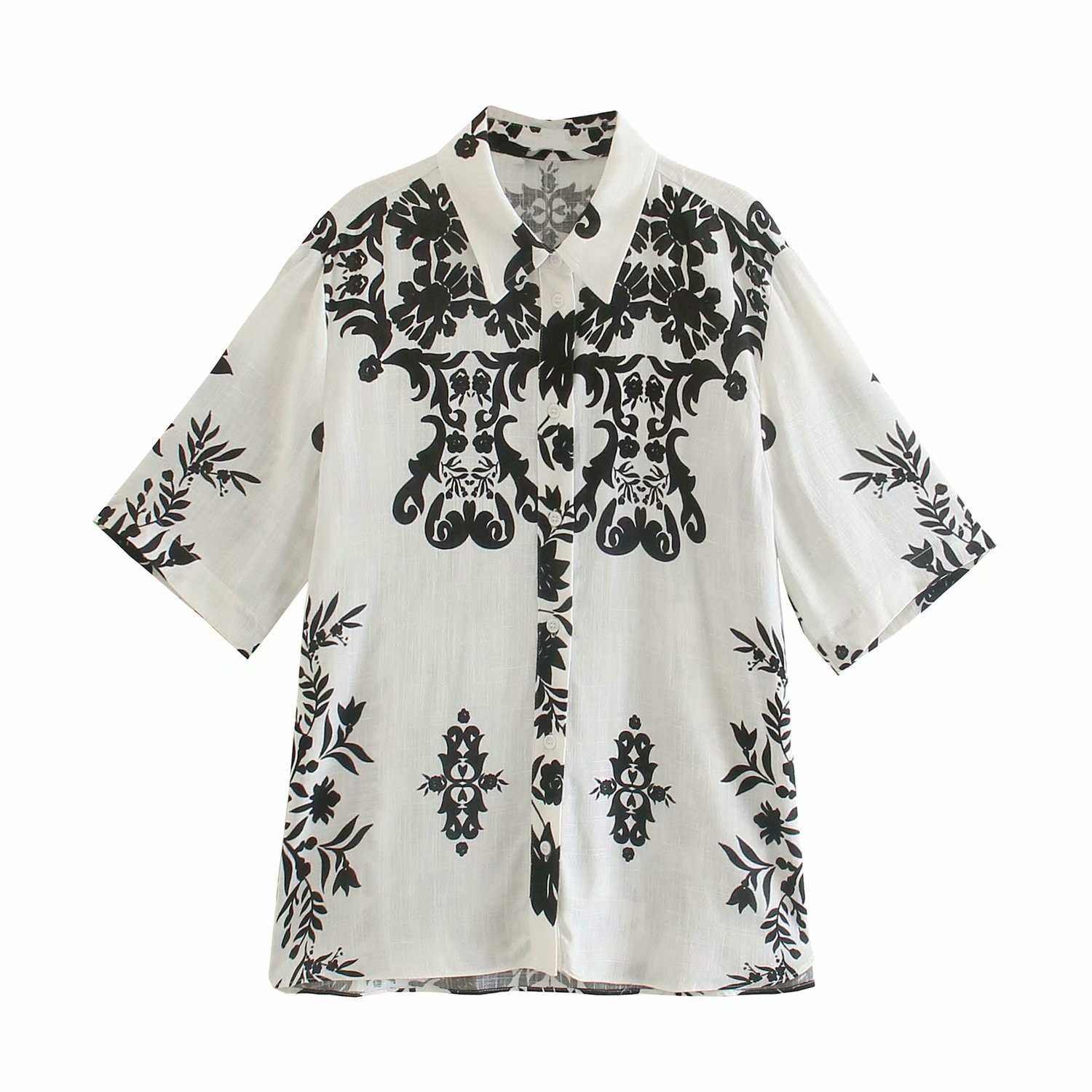 summer printing women s shirt top nihaostyle clothing wholesale NSAM67931