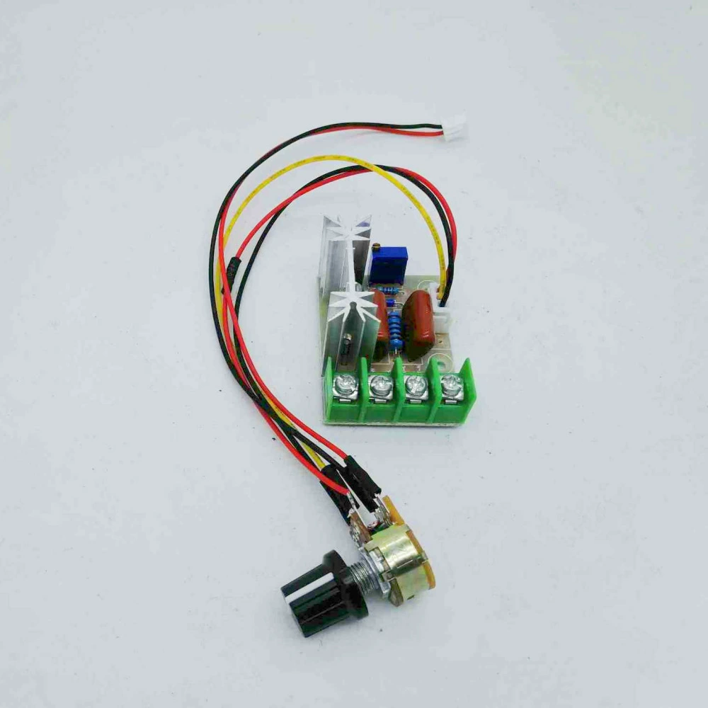 Импортный тиристорный регулятор температуры мощностью 2000 Вт с выключателем, внешний с выключателем