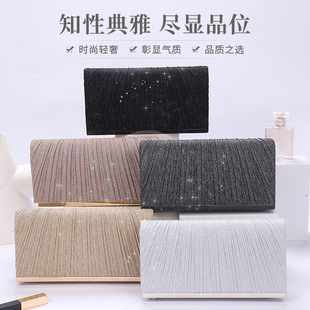 Foreign trade hot summer South Korea clutch personalized sequins Joker party dance wedding women's bag a generation of hair