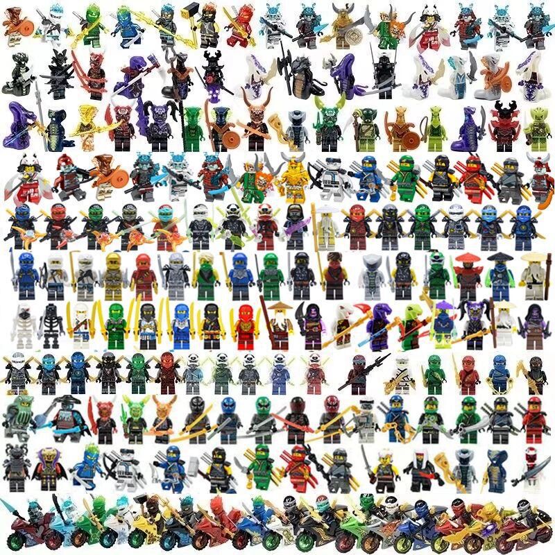 Compatible with Lego doll small particle building blocks doll random blind box Ninja military assembled building blocks toy wholesale Compatible with Lego doll small particle building blocks doll random blind box Ninja military assembled building blocks toy wholesale