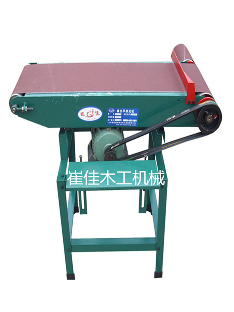 砂光机磨光机曲面砂带机小型多功能砂布机木工机械立卧两用抛光机