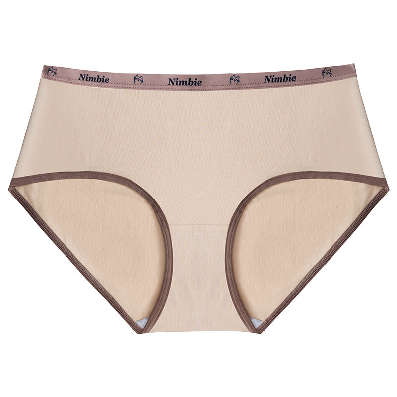 Ropa interior de algodón para mujer verano algodón fino entrepierna antibacteriana estilo deportivo pantalones cortos de triángulo para niñas sin costuras ropa interior de cintura media