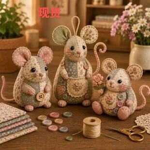 �羳��ƷPatchwork Mouseƴ������DIY�׼��p�x��ˇ���b3D�ɐ�