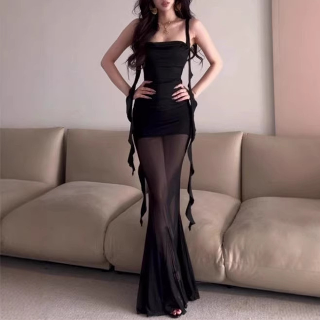 Hepburn-Style Super Stylish Slim-Fit Bodycon Slip Dress, French-Style Beautiful and Unique Dress, Popular Summer 2026 Fashion Hepburn-Style Super Stylish Slim-Fit Bodycon Slip Dress, French-Style Beautiful and Unique Dress, Popular Summer 2026 Fashion