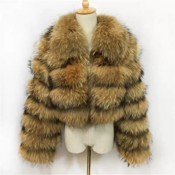 Raccoon fur