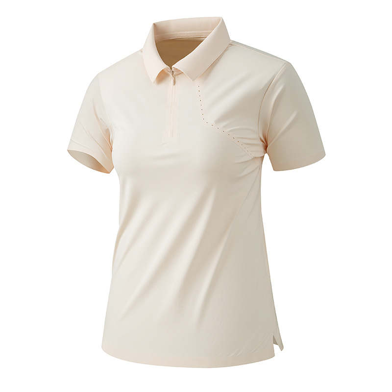 Playera Polo de Manga Corta de Nylon, De Secado Rápido, Transpiración, Sensación Fría image 8