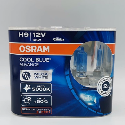 super bright white – Ön faralar - h9-12v-65w-5000k-pair