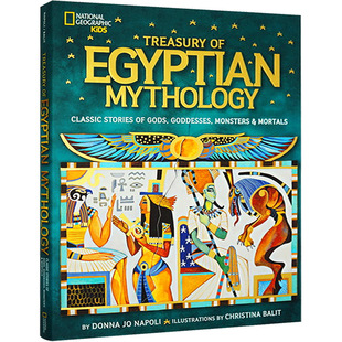 National Geographic Egyptian mythology English original book Treasury of Egyptian Mytho