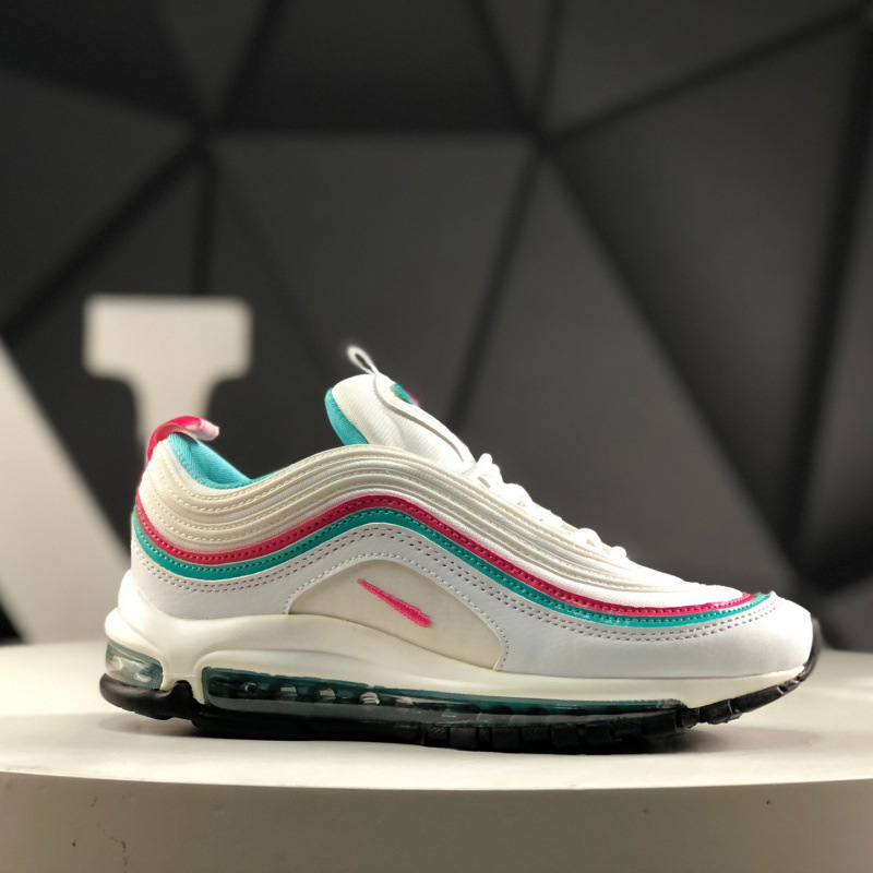 Pure original Max 97 retro bala reflectante aire cojín zapatos de trotar transpirable amortiguación versátil zapatos deportivos casuales de moda para hombres y mujeres