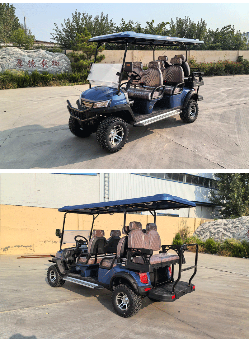 Foreign trade 2 seats 4 seats 6 seats golf cart scenic spot tourism sightseeing car beach electric golf cart