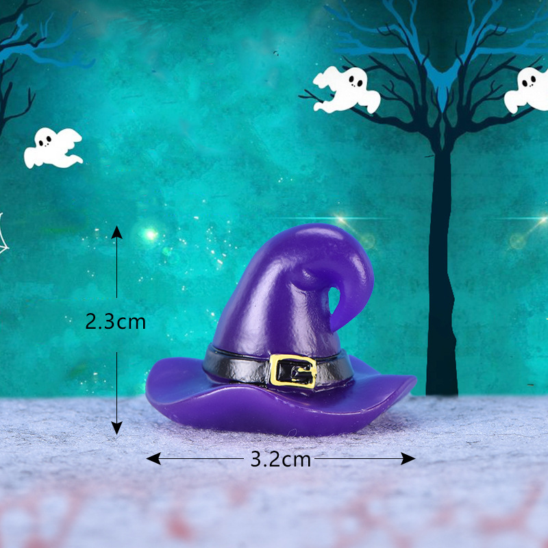 ハロウィンかわいいカボチャランタンゴーストヴァンパイアマイクロ風景アクセサリーケーキ車の装飾品|undefined