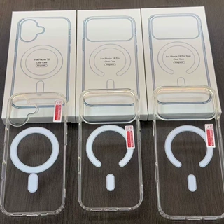 透明亚克力磁吸iPhone18PROMAXMagsafe PhoneDUO苹果18手机保护套