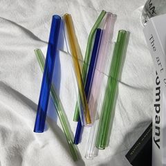 Accessories Straw, Non-disposable Glass Straw, Stainless Steel Straw Set, Food Grade Silicone and Latex Straw