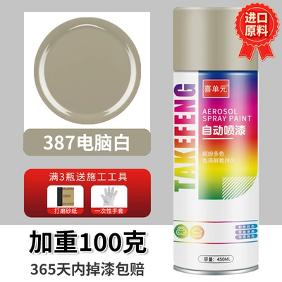 Avtomobil boyası: rust-proof rust-free furniture wood - computer-white-450ml-bottle-spray-paint