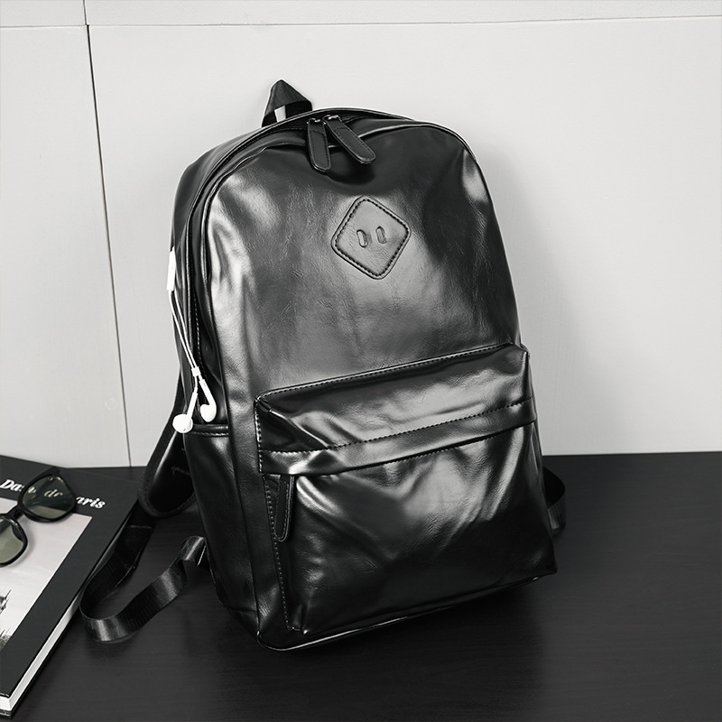 New Korean version casual student fashionable computer backpack, street trend men's bag_voghion.com
