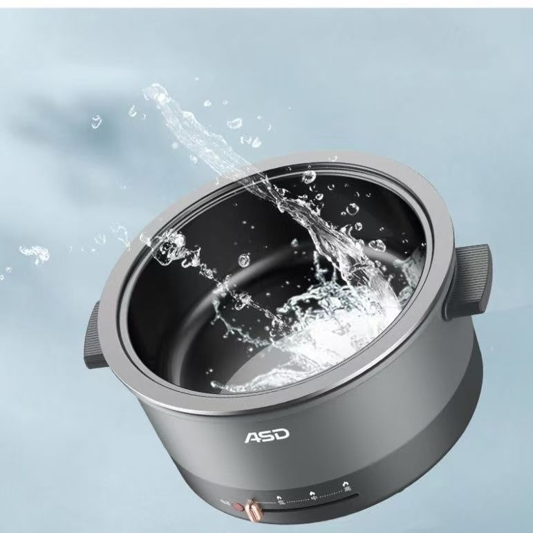 电火锅多功能一体锅厂家电煮锅家用不粘锅可拆卸电火锅速热 4