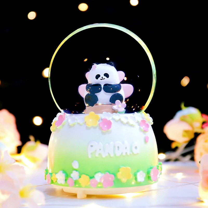 Starry sky, music box, rotating night light, new collection