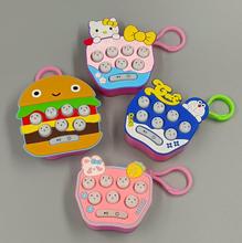 批发掌上打地鼠游戏机趣味儿童迷你闯关敲打学生训练手指益智玩具