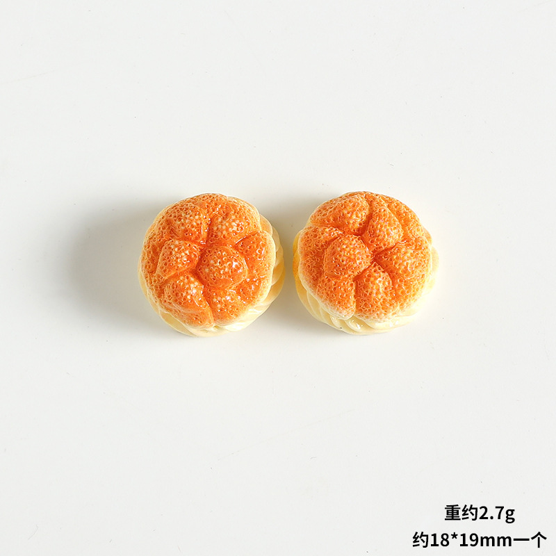 仿真微缩面包食玩树脂小配件diy奶油胶水杯冰箱贴鞋扣发饰品配件|undefined