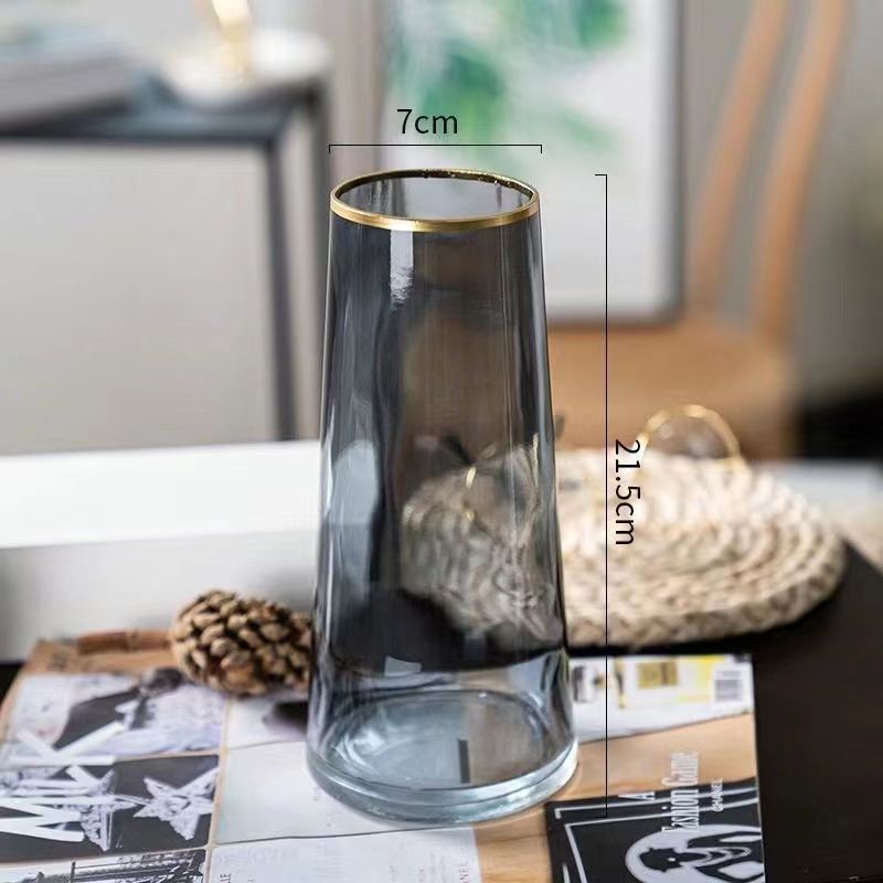 21.5 Brillante T-barril de ceniza estampado en oro