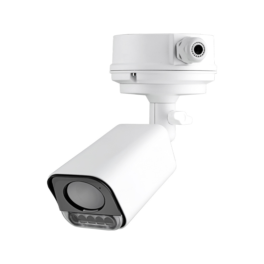 新款枪机外壳监控配件压铸摄像头护罩支持插卡带底座收线盒