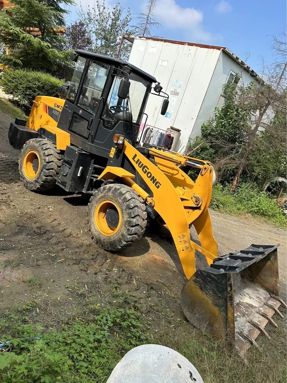 Cargadora pequeña de segunda mano Liu Gong16 18 20 cargadora Long Gong30 carretilla elevadora brazo alargado