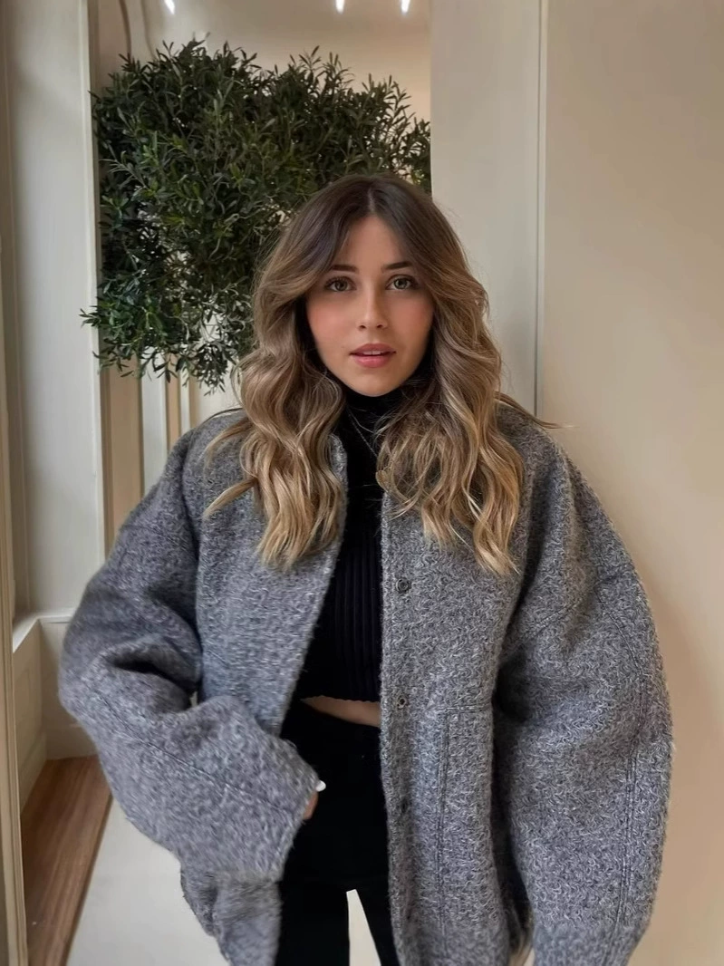 Куртка с длинным рукавом весенняя, пальто для отдыха, легкая casual одежда, размеры S–XXL