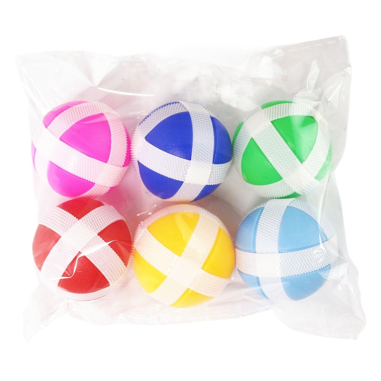 Suministro directo de fábrica accesorios de dardos para niños Bola de tiro bola pegajosa gancho de tiro de nylon Velcro juguete de bola de objetivo pegajoso