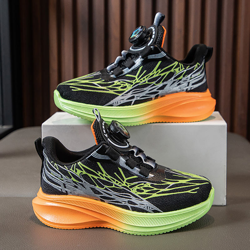 Children's Running Shoes, Boys' Sports Shoes, Autumn 2026 New Trendy Casual Shoes, Lightweight Soft-Soled Boys' Basketball Shoes